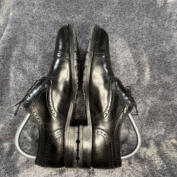 Allen Edmonds Lexington Black Cap Toe Oxford Shoes Mens 9.5 D Leather USA main image 8